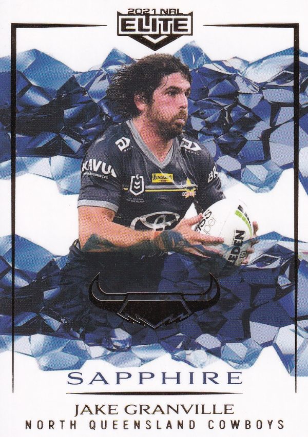 2021 NRL Elite Sapphire Mojo - MS077 Jake Granville North Queensland Cowboys