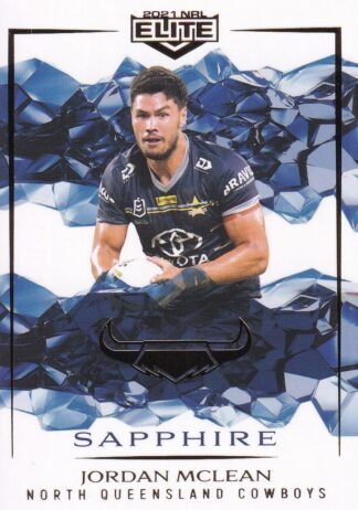 2021 NRL Elite Sapphire Mojo - MS080 Jordan McLean North Queensland Cowboys