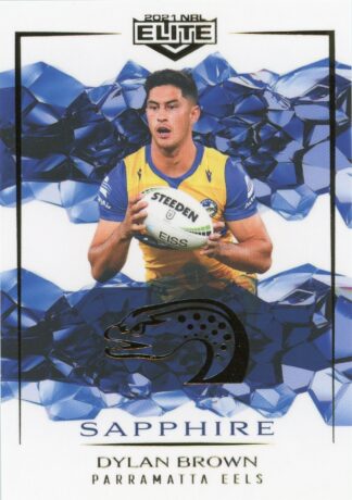 2021 NRL Elite Sapphire Mojo - MS083 Dylan Brown Parramatta Eels