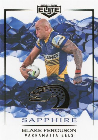 2021 NRL Elite Sapphire Mojo - MS086 Blake Ferguson Parramatta Eels
