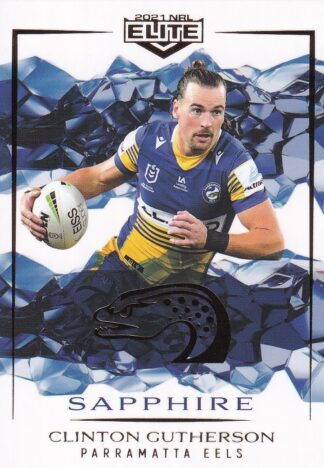 2021 NRL Elite Sapphire Mojo - MS087 Clinton Gutherson Parramatta Eels