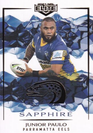 2021 NRL Elite Sapphire Mojo - MS090 Junior Paulo Parramatta Eels