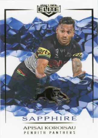 2021 NRL Elite Sapphire Mojo - MS096 Apisai Koroisau Penrith Panthers