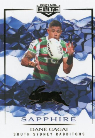 2021 NRL Elite Sapphire Mojo - MS102 Dane Gagai South Sydney Rabbitohs