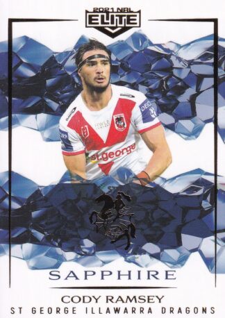 2021 NRL Elite Sapphire Mojo - MS115 Cody Ramsey St George Illawarra Dragons