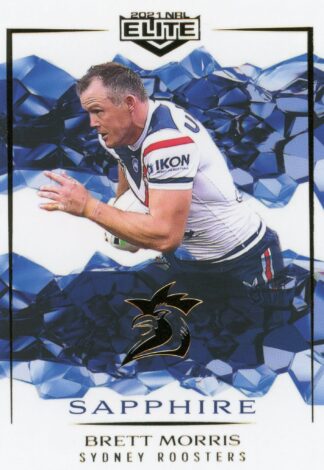 2021 NRL Elite Sapphire Mojo - MS121 Brett Morris Sydney Roosters