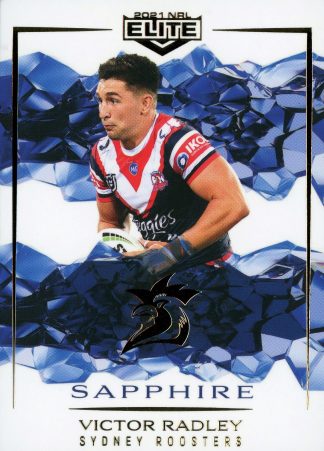 2021 NRL Elite Sapphire Mojo - MS123 Victor Radley Sydney Roosters