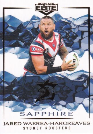 2021 NRL Elite Sapphire Mojo - MS126 Jared Waerea-Hargreaves Sydney Roosters
