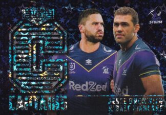 2021 NRL Elite Captains Priority - CP07 Jesse Bromwich & Dale Finucane Melbourne Storm