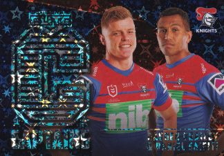 2021 NRL Elite Captains Priority - CP08 Jayden Brailey & Daniel Saifiti Newcastle Knights