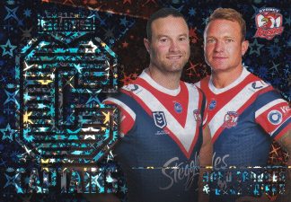2021 NRL Elite Captains Priority - CP14 Boyd Cordner & Jake Friend Sydney Roosters