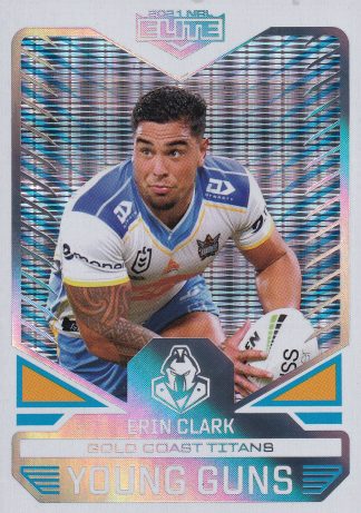2021 NRL Elite Young Guns Priority - YGP10 Erin Clark Gold Coast Titans