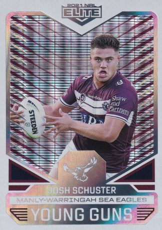 2021 NRL Elite Young Guns Priority - YGP12 Josh Schuster Manly Sea Eagles