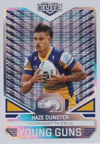2021 NRL Elite Young Guns Priority - YGP20 Haze Dunster Parramatta Eels