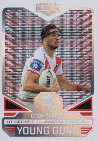 2021 NRL Elite Young Guns Priority - YGP25 Cody Ramsey St George Dragons