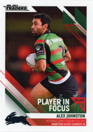 2021 NRL Traders Player In Focus - IF17 Alex Johnston South Sydney Rabbitohs