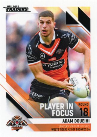 2021 NRL Traders Player In Focus - IF18 Adam Doueihi Wests Tigers