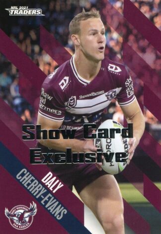 2021 NRL Traders Show Card Exclusive - 052 Daly Cherry-Evans Manly Sea Eagles