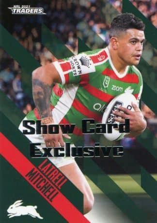 2021 NRL Traders Show Card Exclusive - 115 Latrell Mitchell South Sydney Rabbitohs