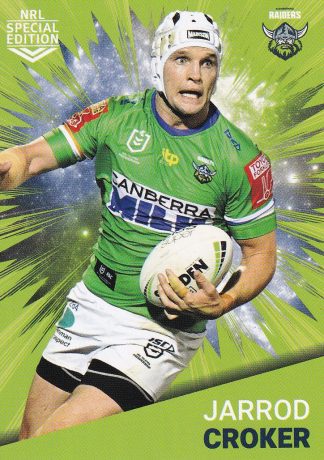 2021 NRL Rivalry Common Card - Base 04 Jarrod Croker Canberra Raiders