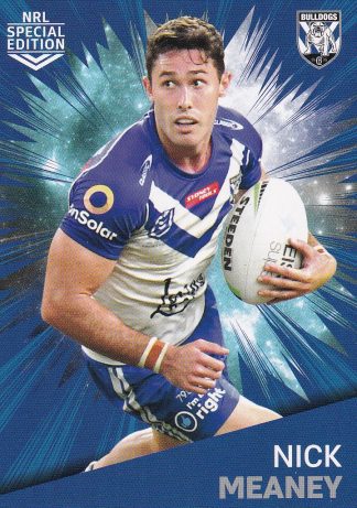 2021 NRL Rivalry Common Card - Base 09 Nick Meaney Canterbury Bulldogs