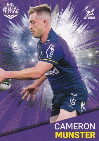 2021 NRL Rivalry Common Card - Base 20 Cameron Munster Melbourne Storm