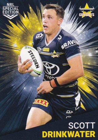 2021 NRL Rivalry Common Card - Base 25 Scott Drinkwater North QLD Cowboys