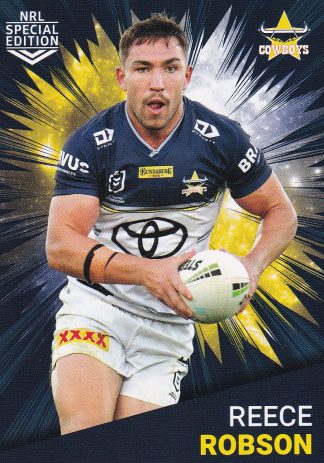 2021 NRL Rivalry Common Card - Base 27 Reece Robson North QLD Cowboys