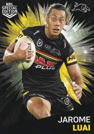 2021 NRL Rivalry Common Card - Base 32 Jarome Luai Penrith Panthers