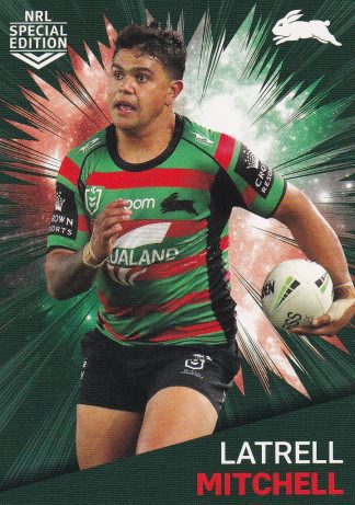 2021 NRL Rivalry Common Card - Base 35 Latrell Mitchell South Sydney Rabbitohs