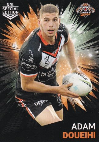 2021 NRL Rivalry Common Card - Base 47 Adam Doueihi Wests Tigers