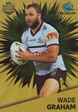2021 NRL Rivalry Gold Card - G04 Wade Graham Cronulla Sharks