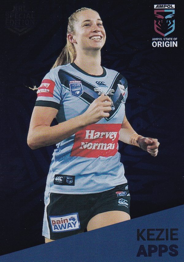 2021 NRL Rivalry State of Origin - SS07 Kezie Apps
