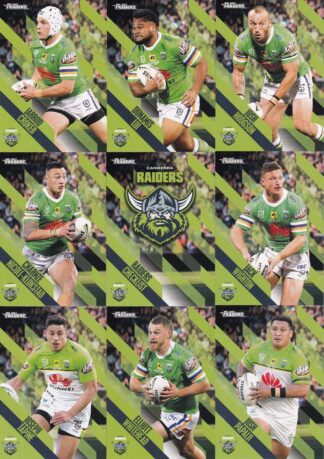 2021 NRL Traders Base Team Set - Canberra Raiders