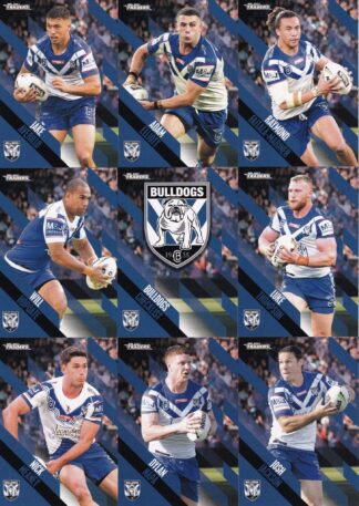 2021 NRL Traders Base Team Set - Canterbury Bulldogs