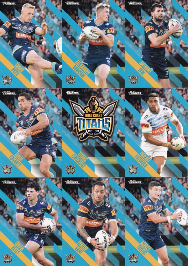 2021 NRL Traders Album With Full Base Set - 160 Common Cards - Image 6
