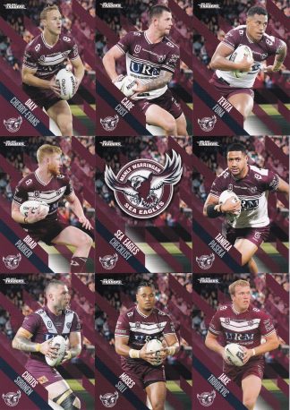 2021 NRL Traders Base Team Set - Manly Sea Eagles