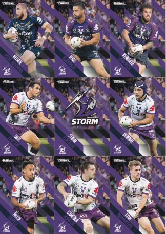 2021 NRL Traders Base Team Set - Melbourne Storm
