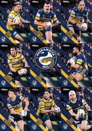 2021 NRL Traders Base Team Set - Parramatta Eels