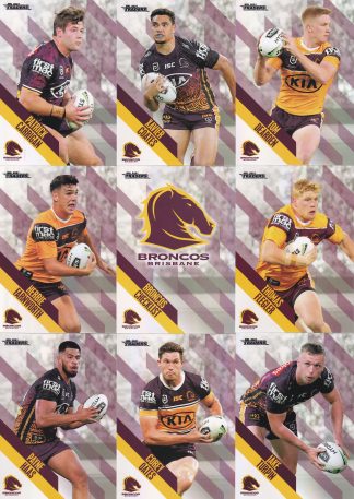 2021 NRL Traders Pearl Special Team Set - Brisbane Broncos