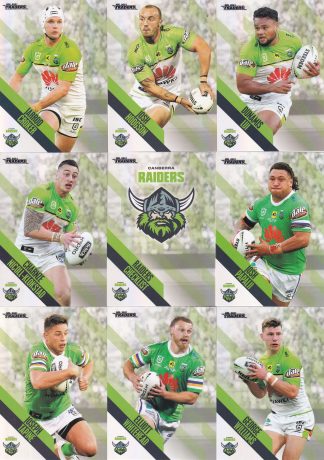 2021 NRL Traders Pearl Special Team Set - Canberra Raiders