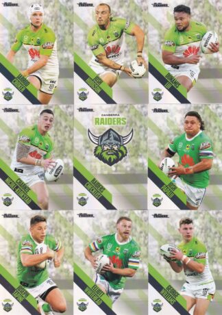 2021 NRL Traders Pearl Special Team Set - Canberra Raiders