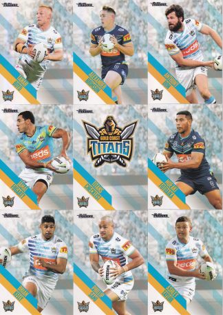 2021 NRL Traders Pearl Special Team Set - Gold Coast Titans