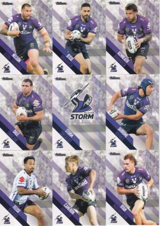 2021 NRL Traders Pearl Special Team Set - Melbourne Storm