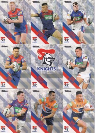 2021 NRL Traders Pearl Special Team Set - Newcastle Knights