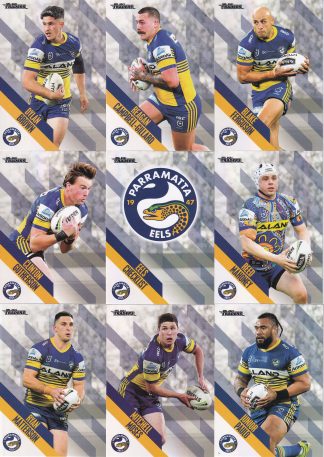 2021 NRL Traders Pearl Special Team Set - Parramatta Eels