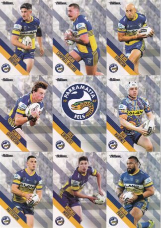 2021 NRL Traders Pearl Special Team Set - Parramatta Eels