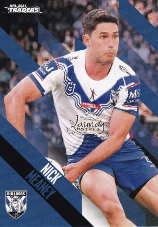 2021 NRL Traders Common Card - Base 027 Nick Meaney Canterbury Bulldogs