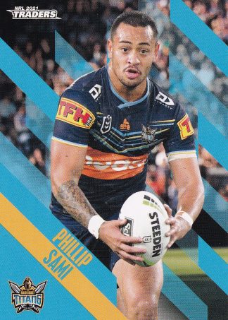2021 NRL Traders Common Card - Base 048 Phillip Sami Gold Coast Titans