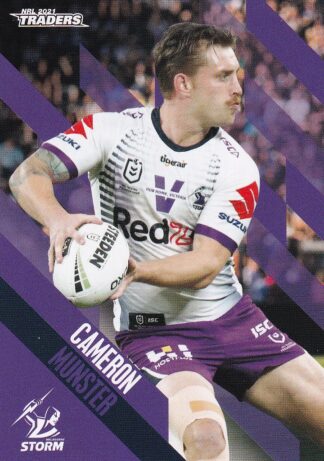 2021 NRL Traders Common Card - Base 068 Cameron Munster Melbourne Storm